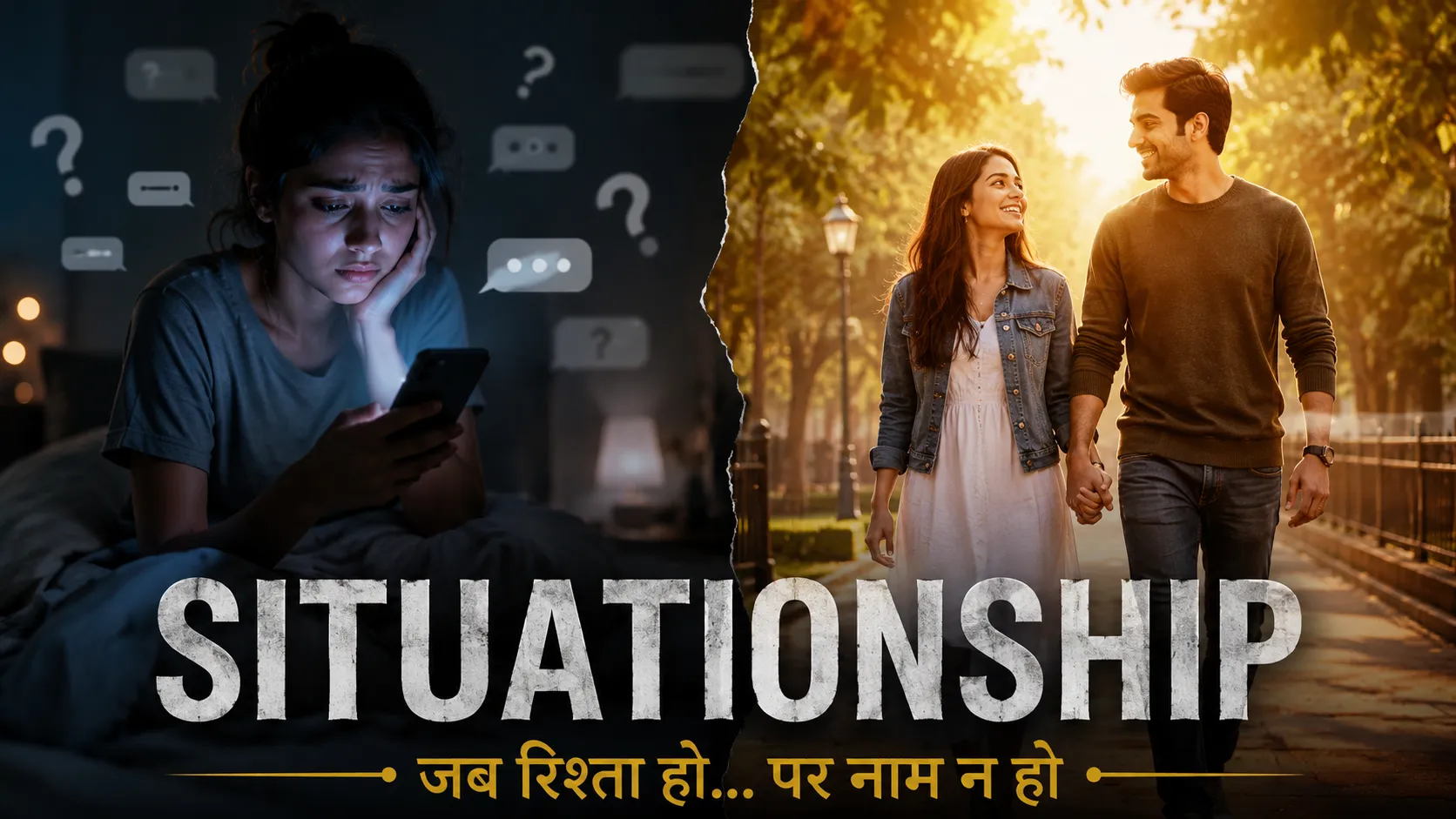 Situationship Meaning in Hindi - commitment ke bina relationship aur emotional confusion