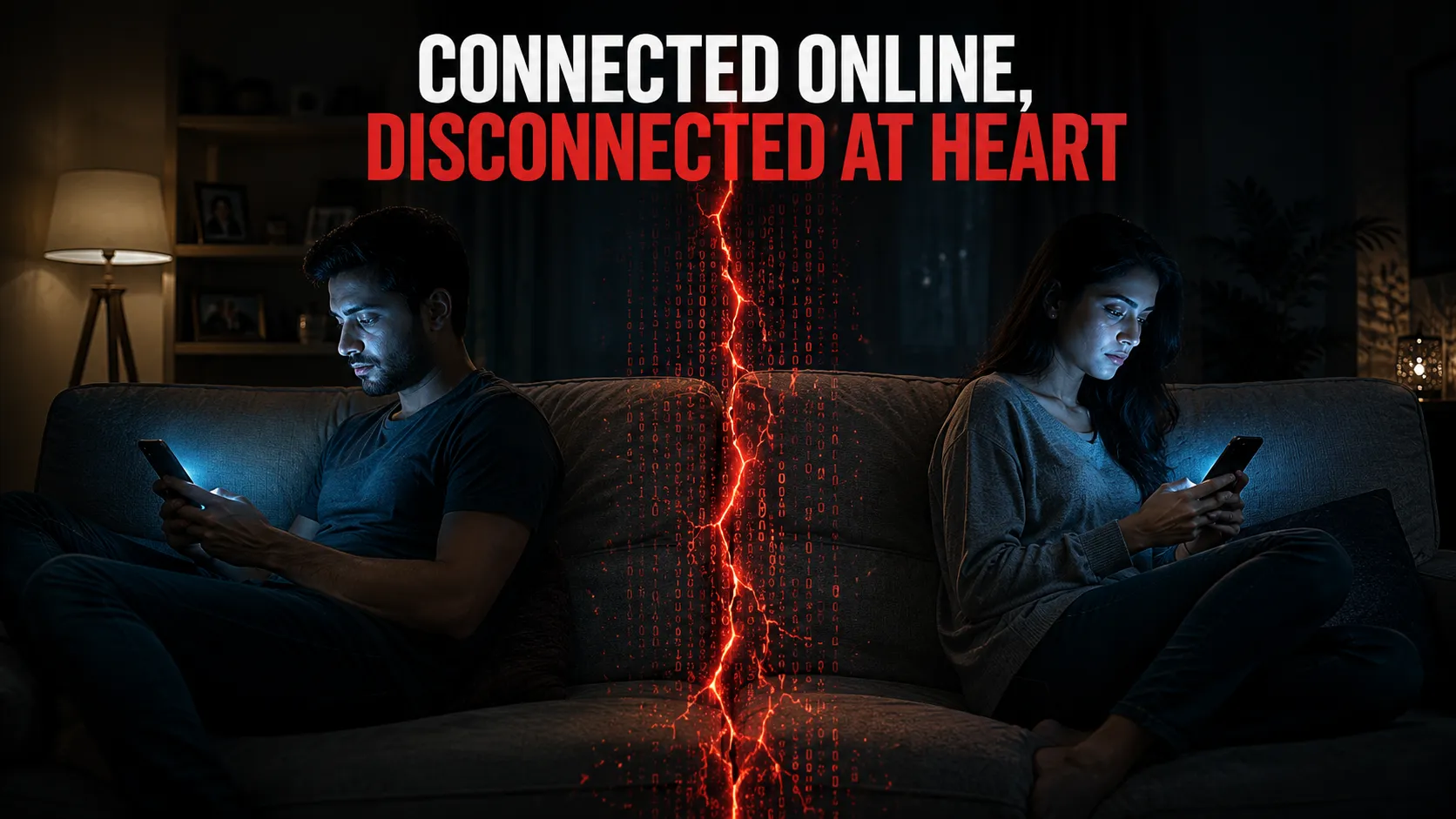 Connected Online, Disconnected at Heart – Social Media Impact Social Media Ka Rishto Par Asar, मोबाइल की लत, टॉक्सिक रिलेशनशिप और सच्चा प्यार