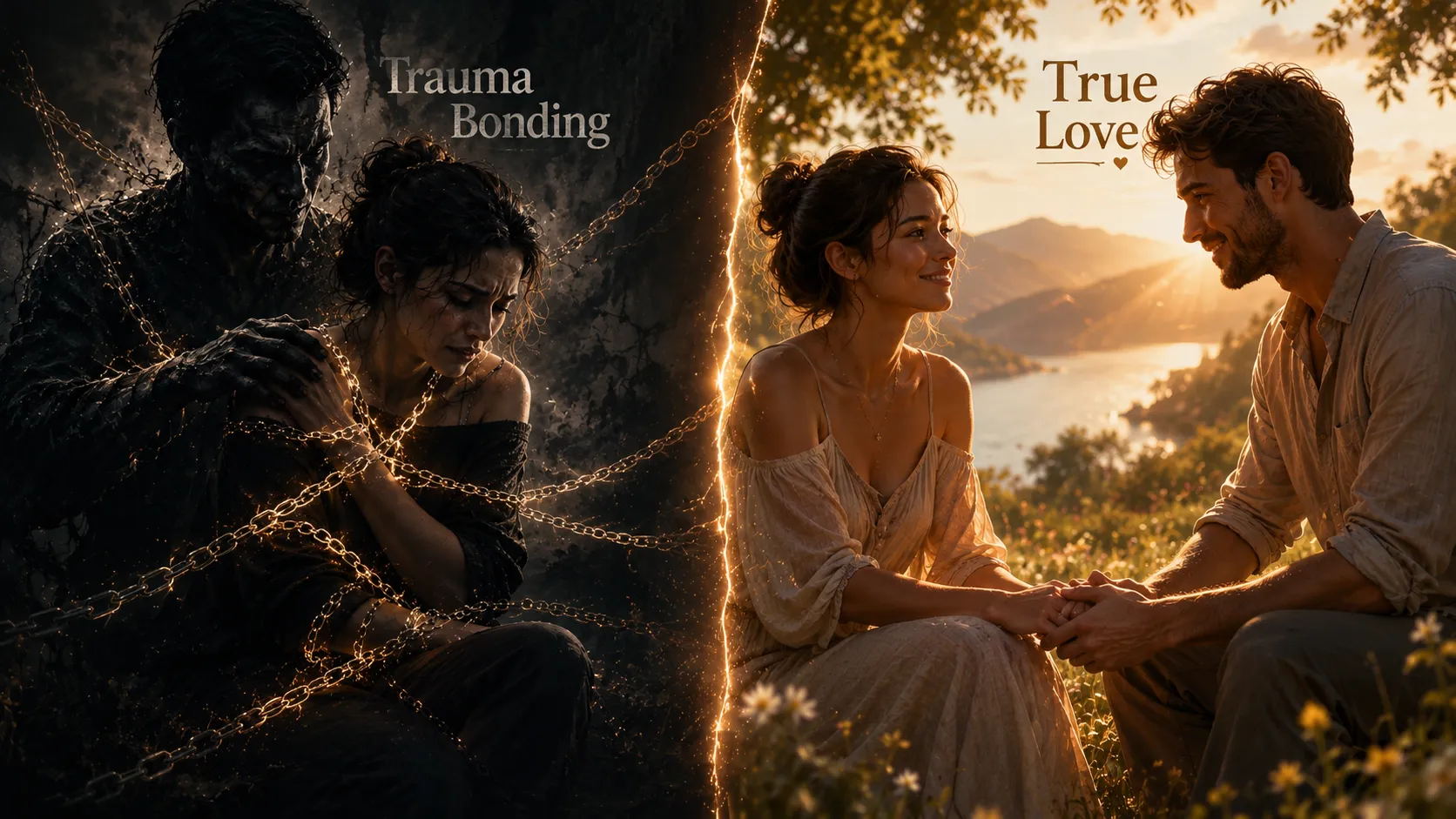 Trauma bonding vs true love in hindi Trauma bonding vs true love in hindi