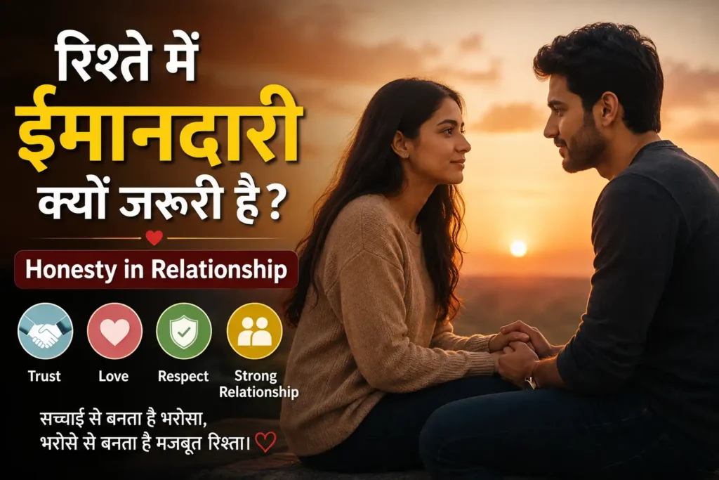 Honesty in Relationship – रिश्ते में ईमानदारी क्यों जरूरी है