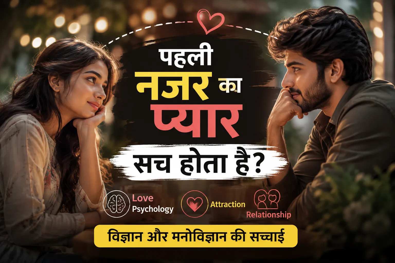 पहली नजर का प्यार सच होता है या सिर्फ आकर्षण