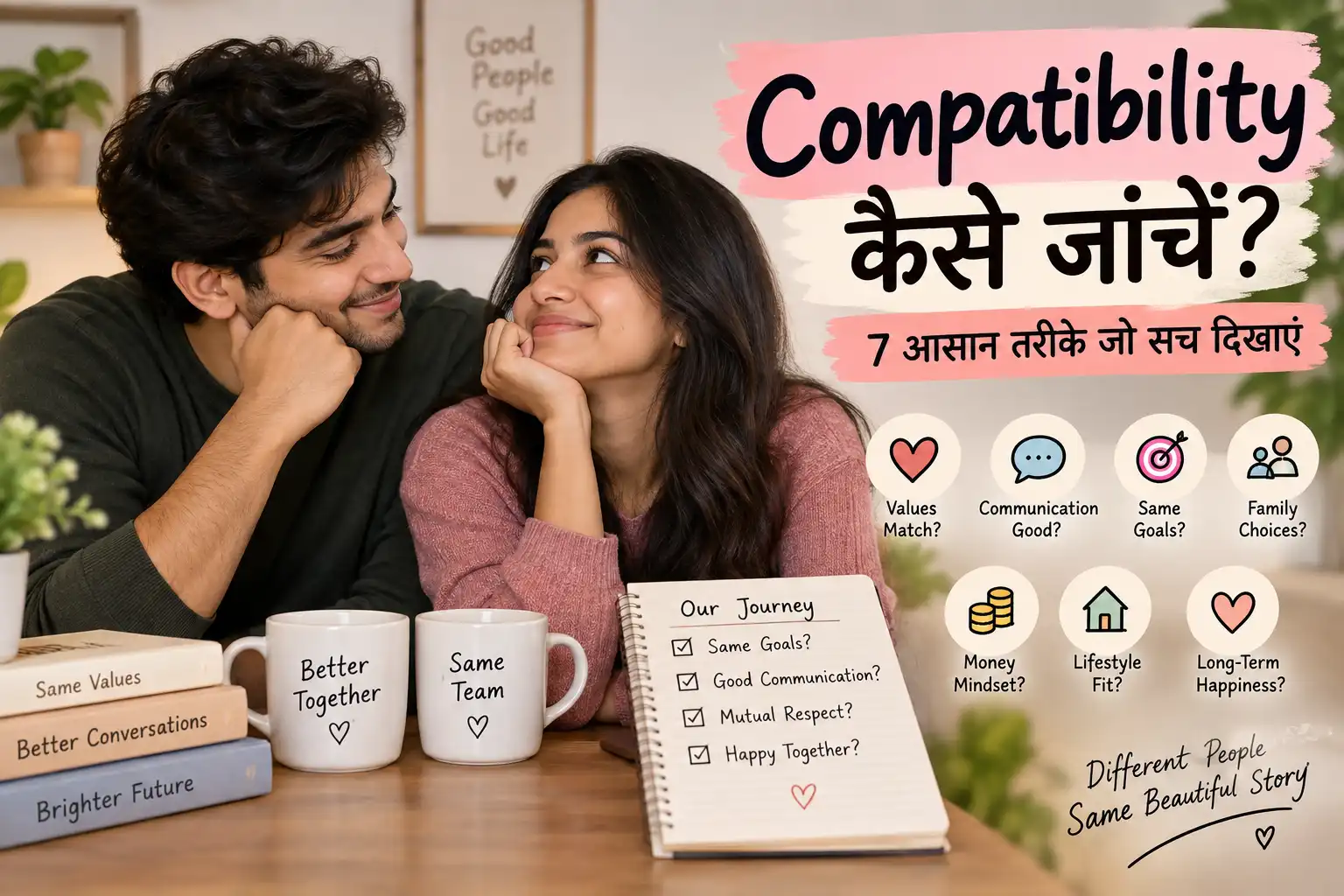 Compatibility कैसे जांचें और रिश्ते में अनुकूलता कैसे समझें