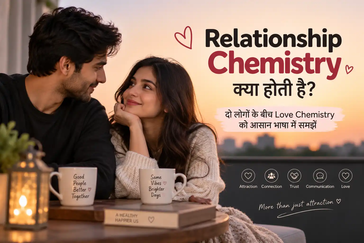 Relationship Chemistry क्या होती है और Love Chemistry को समझाता कपल