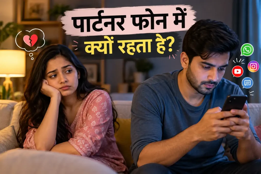 पार्टनर फोन में क्यों रहता है?